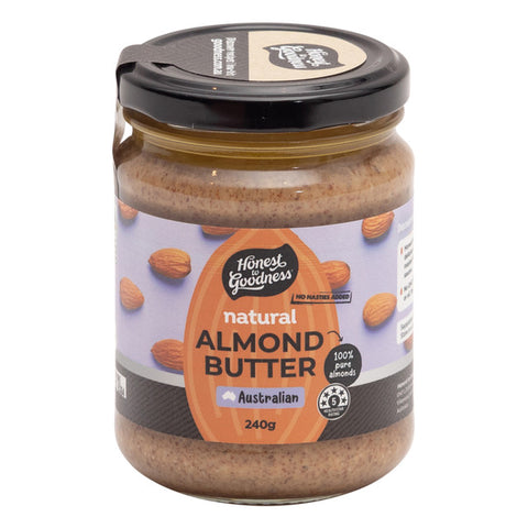 Honest to goodness almond butter 240g