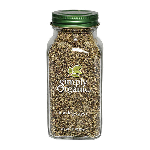 Simply Organic Ground Pepper 65g