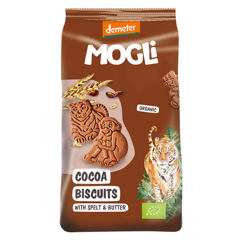 Mogli Cocoa Biscuits Organic 125g