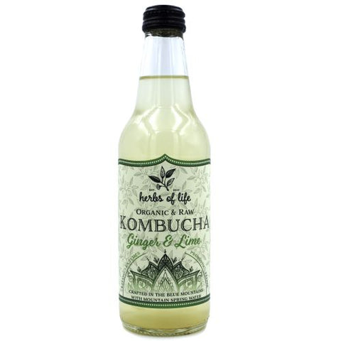 Herbs of Life Ginger & Lime Kombucha