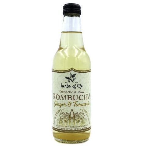 Herbs of Life Ginger & Tumeric Kombucha