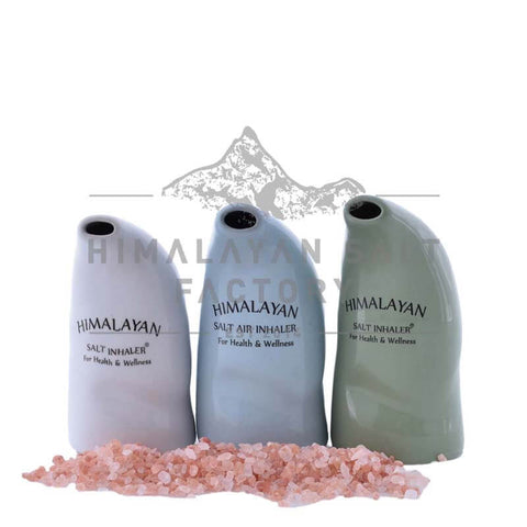 Salt Inhaler & himalayan salt