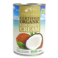 Chefs Choice Organic Coconut Cream 400ml