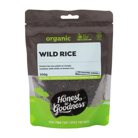 Honest to goodness Organic Wild Rice 200