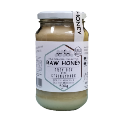 Raw Honey Grey Box stringybark 500g