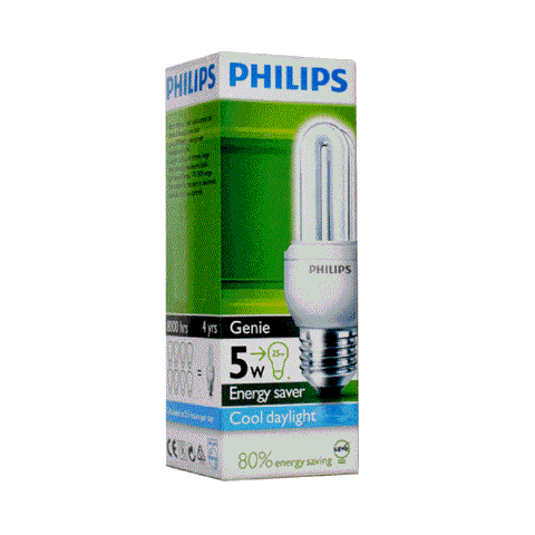 Phillips Genie 5w energy saver globe