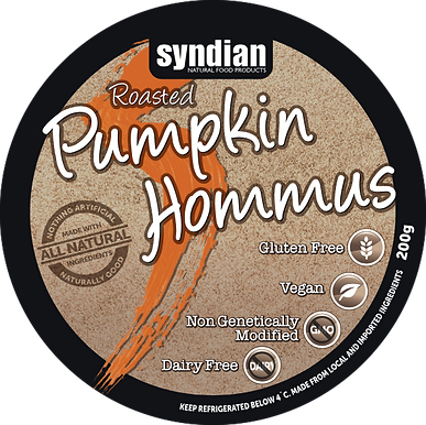 Syndian Roasted Pumpkin Hommus