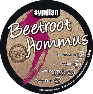 Syndian Beetroot Hommus