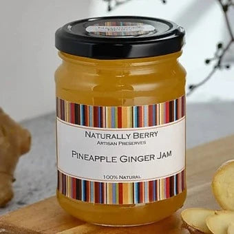 Naturally Berry Pineapple Ginger Jam