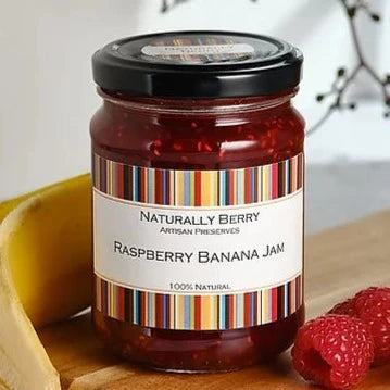 Naturally Berry Raspberry Banana Jam