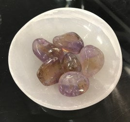 Amethyst Tumbled Stone Piece