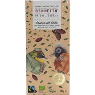 Bennetto Orange Chilli Dark Choc 100g