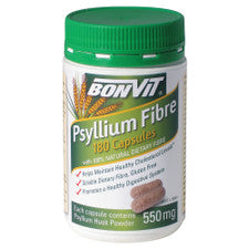 BonVit Psyllium Fibre Capsules 550mg 180