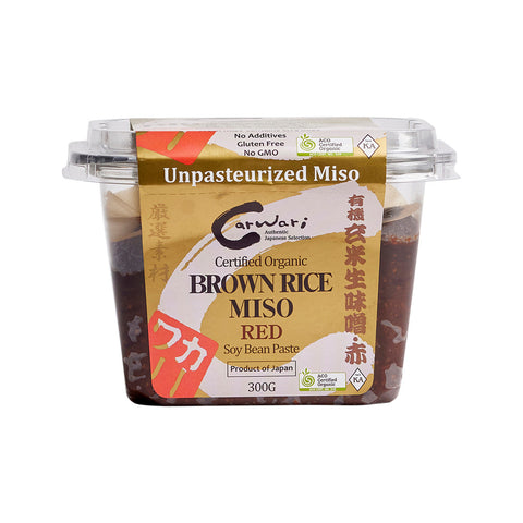 Carwari Brown Rice Red Miso paste 300g