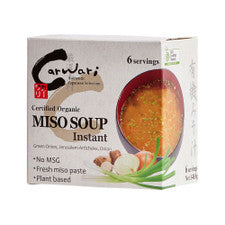 Carwari Organic Miso instant soup 6pk