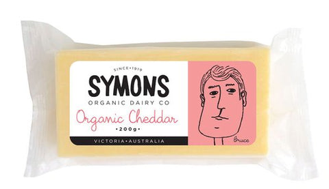 Symons Organic Cheddar 200g