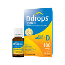 DDrops Liquid Vit D3 1000IU