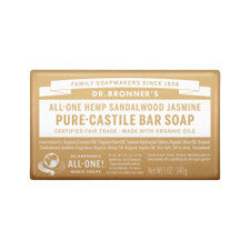 Dr Bronners Sandalwood Jasmine bar