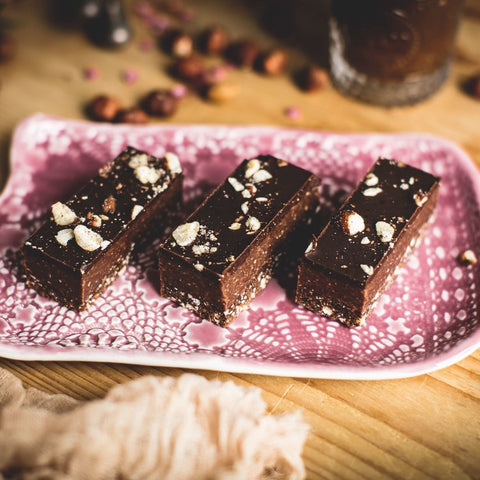 Hazelnut Ganache Slice