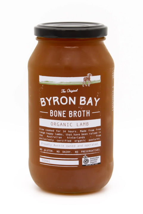 Byron Bay Organic Lamb bone broth 1lt