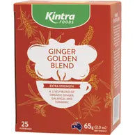 Kintra Ginger Golden Blend tea bags 25