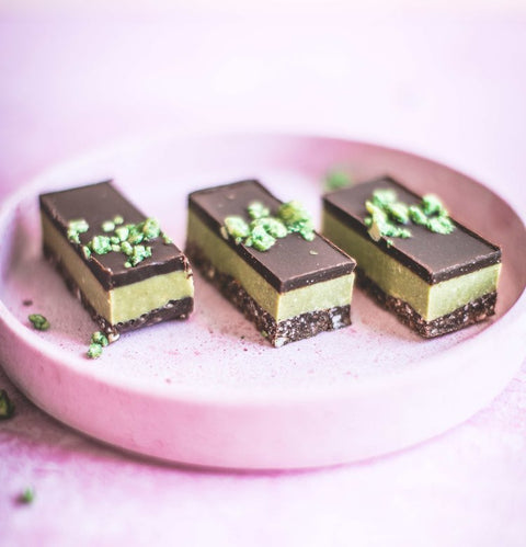 Choc Mint Slice