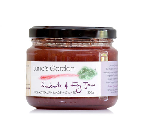 Lanas Rhubarb & Fig Jam