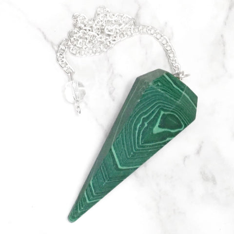 Malachite Pendulum