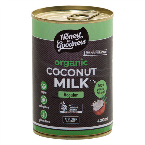 Honest to Goodness Organic Coconut Cream 400ml