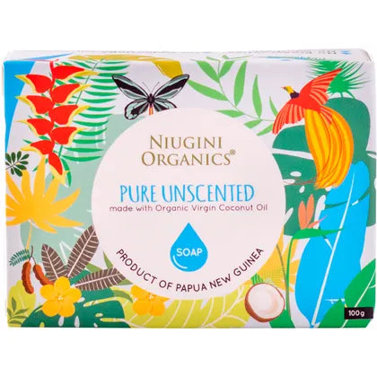 Niugini Organics Pure unscented soap