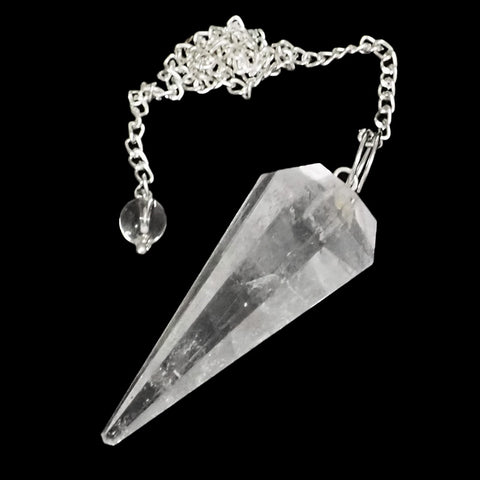 Clear Quartz Pendulum