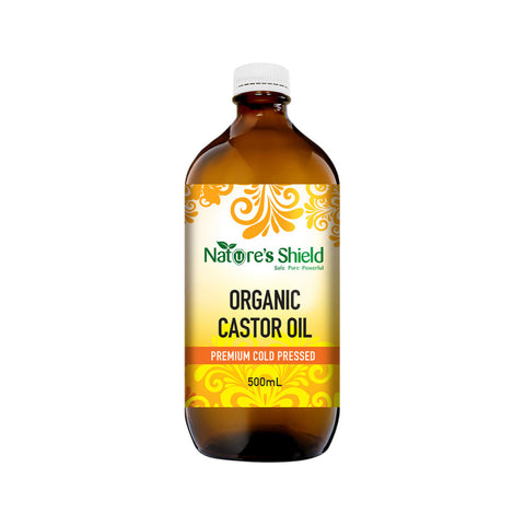 Natures Shield Organic Castor Oil 500ml