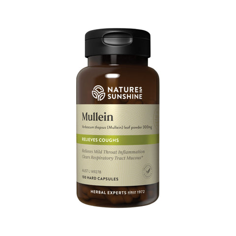 Natures Sunshine Mullein 300mg 100c