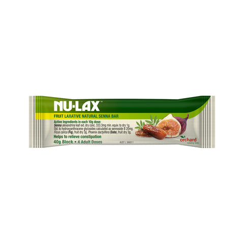 Nu-Lax Senna Bar 40g