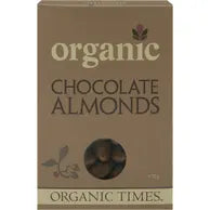 Organic Times Milk Chocolate Almonds