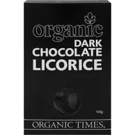 Organic Times Dark Chocolate Licorice