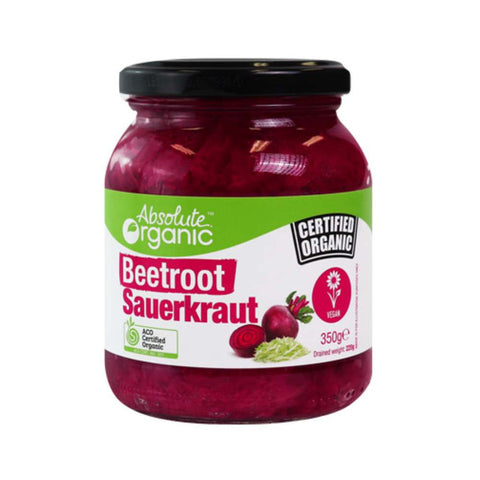 Absolute Organic Beetroot Sauerkraut 340g