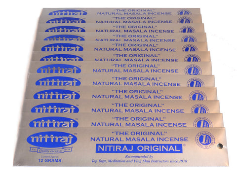 Nitiraj Original Incense 12gm