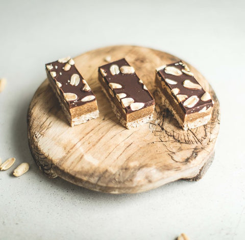 Peanut Butter Crunch Slice