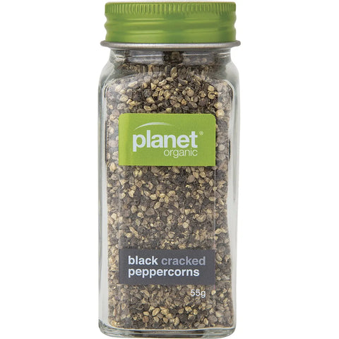 Planet Organic Cracked Black Peppercorns