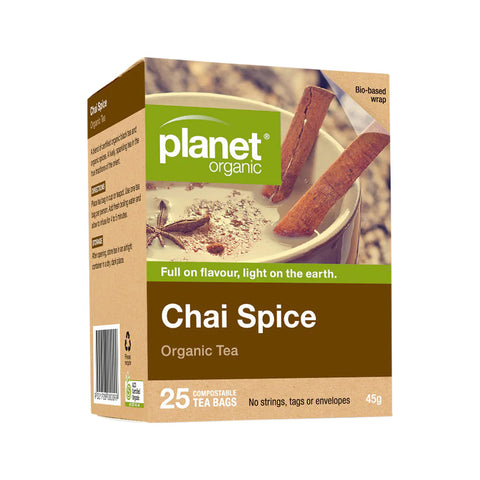 Planet Organic Chai Spice Tea bag 25