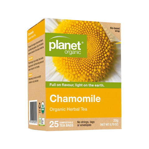 Planet Organic Chamomile Tea Bags 25