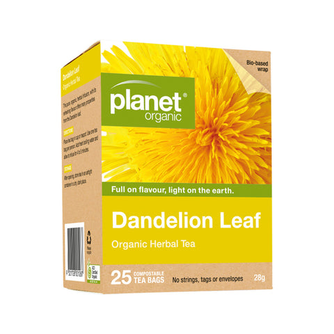 Planet Organic Dandelion Tea Bags 25