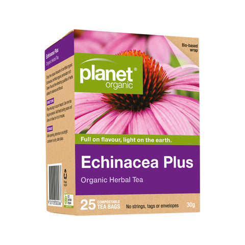 Planet Organic Echinacea Plus Tea Bag 25