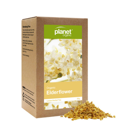 Planet Organic Elderflower Loose tea 50g