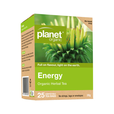 Planet Organic Energy Herbal Tea bag 25