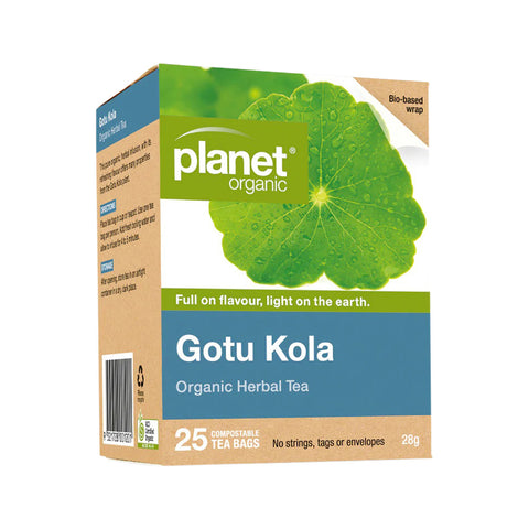 Planet Organic Gotu Kola tea bags 25