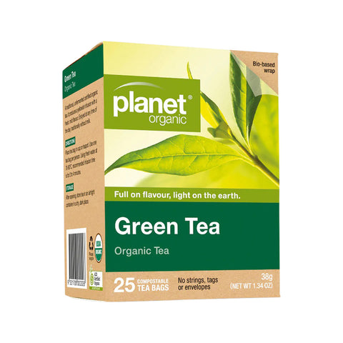 Planet Organic Green Tea bags 25