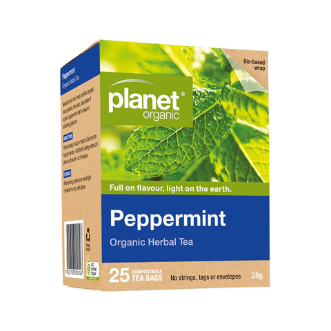 Planet Organic Peppermint tea bag 25