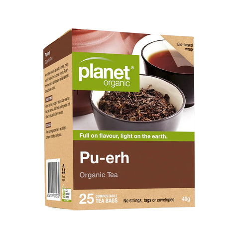 Planet Organic Pu-erh tea bag 25